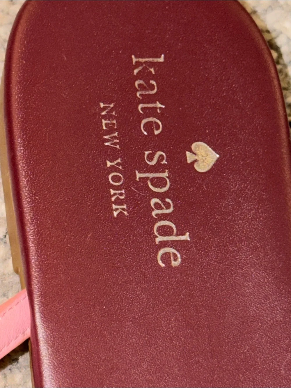 Kate Spade Cabana Leather Flip Flops